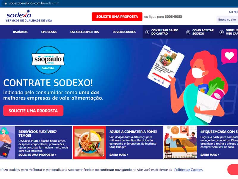 Consultar Saldo Sodexo