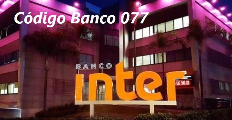 Código Banco Inter