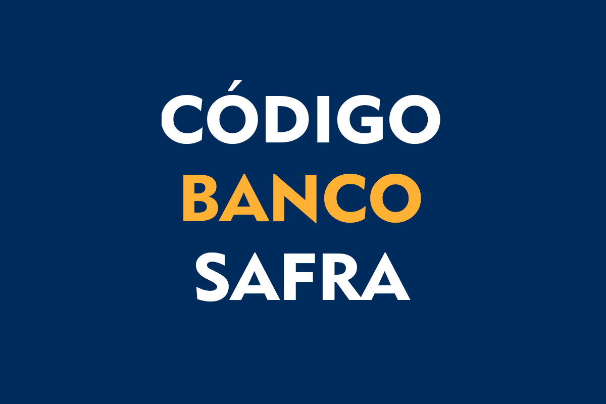 Código Banco Safra