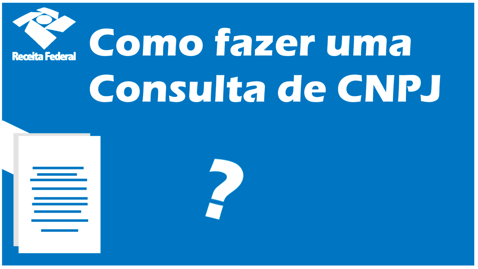Consulta CNPJ → Como Consultar Cartão CNPJ, Imprimir Cadastro