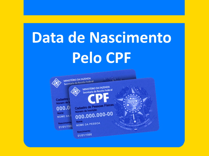 Data de Nascimento Pelo CPF 