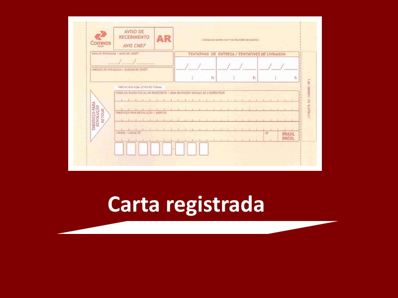 Carta registrada